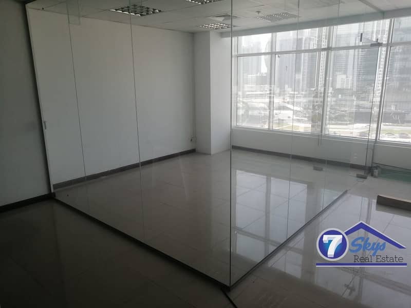 Office With Glass  partition in Clover Bay for rent