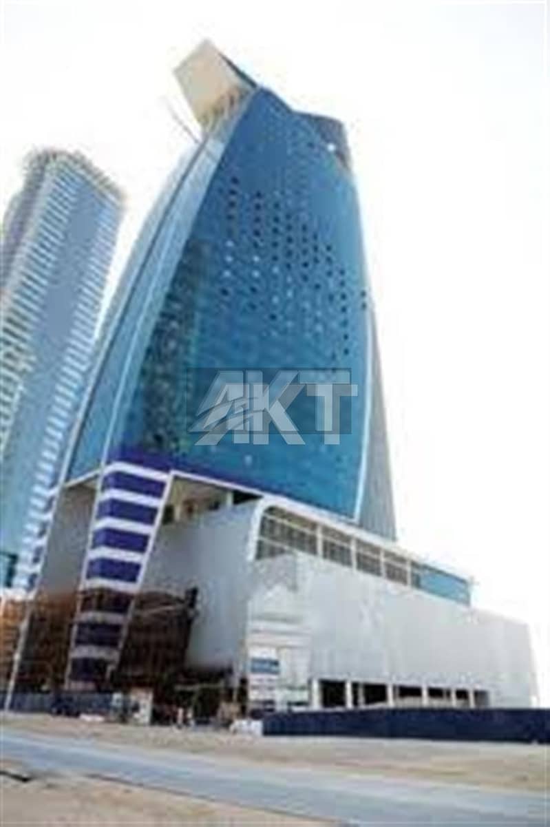 3 45 K / 4 cheques / With Kitchen & Bathroom / Semi Fitted / Al Manara Tower / Business Bay