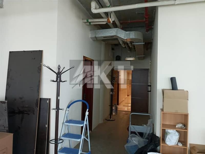 4 45 K / 4 cheques / With Kitchen & Bathroom / Semi Fitted / Al Manara Tower / Business Bay
