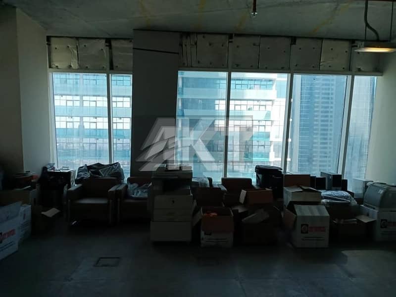 11 45 K / 4 cheques / With Kitchen & Bathroom / Semi Fitted / Al Manara Tower / Business Bay