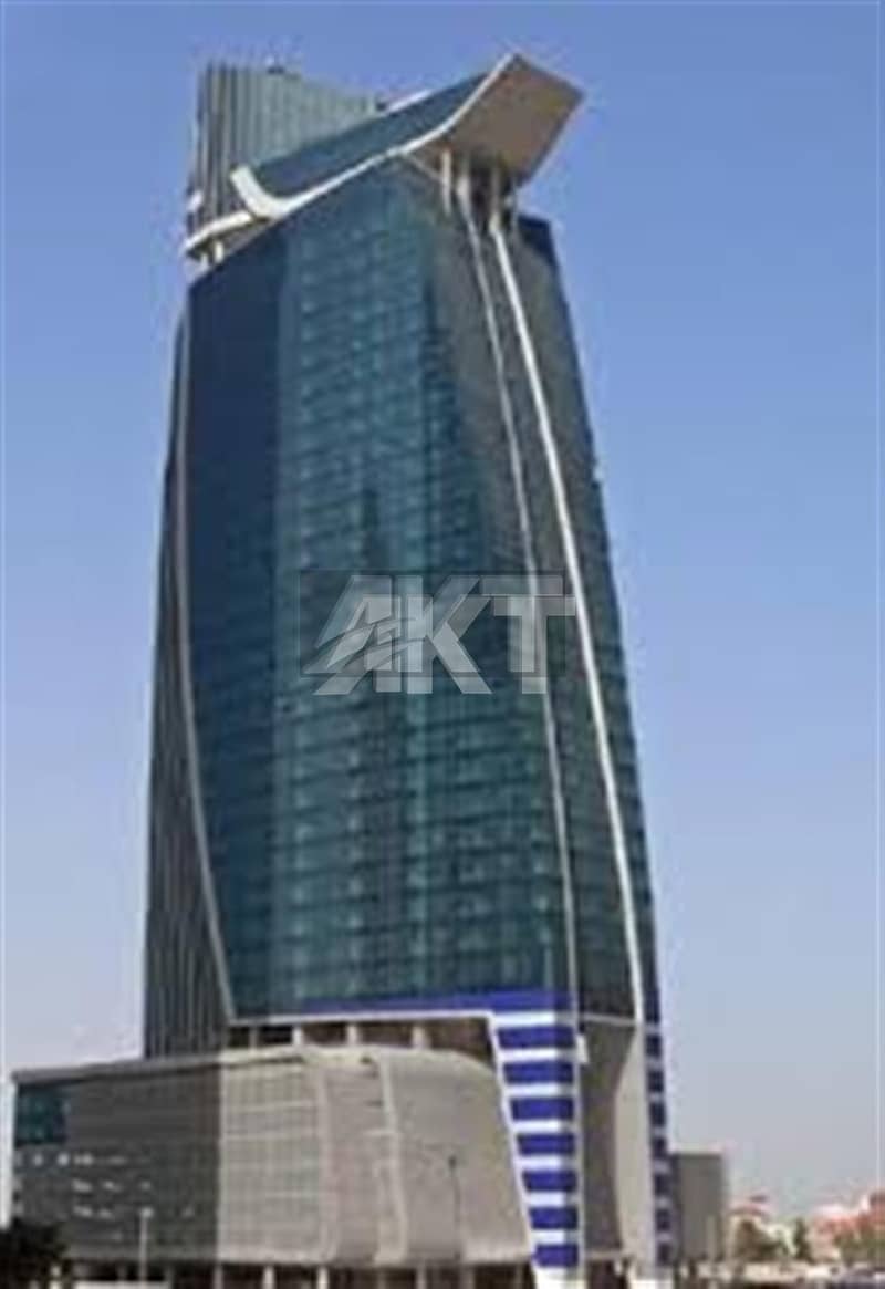 16 45 K / 4 cheques / With Kitchen & Bathroom / Semi Fitted / Al Manara Tower / Business Bay