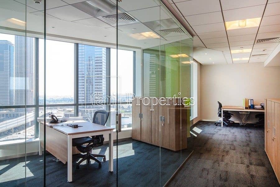 9 Furnished w/ Open Work Stations | Walk to Metro