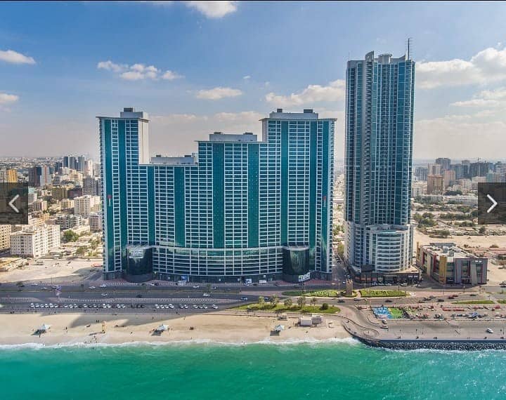 Corniche Tower | 2BHK Rent 55,000/-AED | Size 2,366Sqft | Full Sea View
