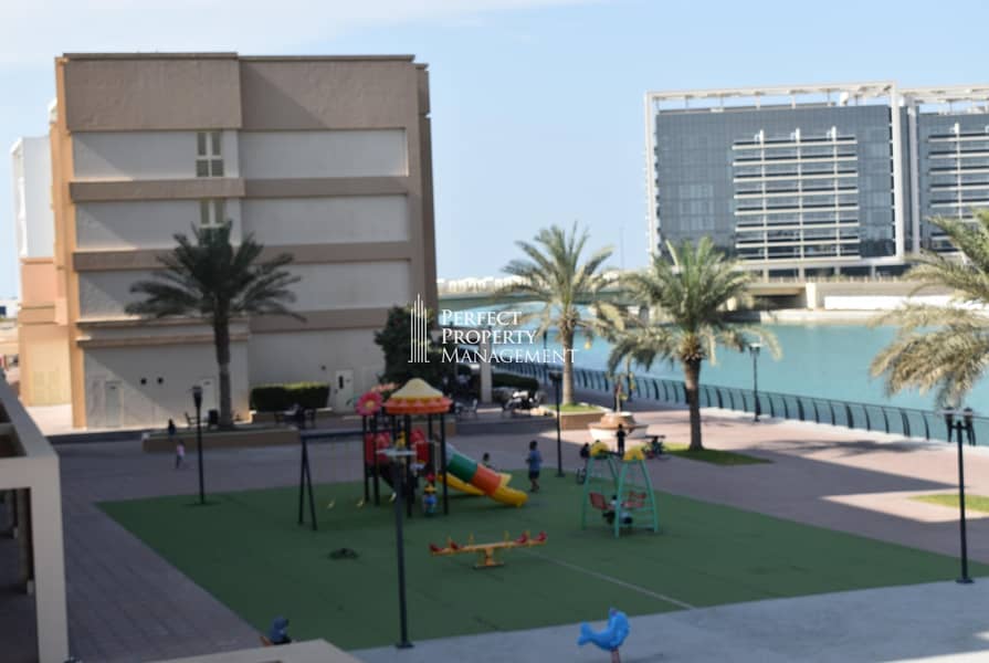 A beautiful 2 BHK apartment with water view in Mina Al Arab for rent