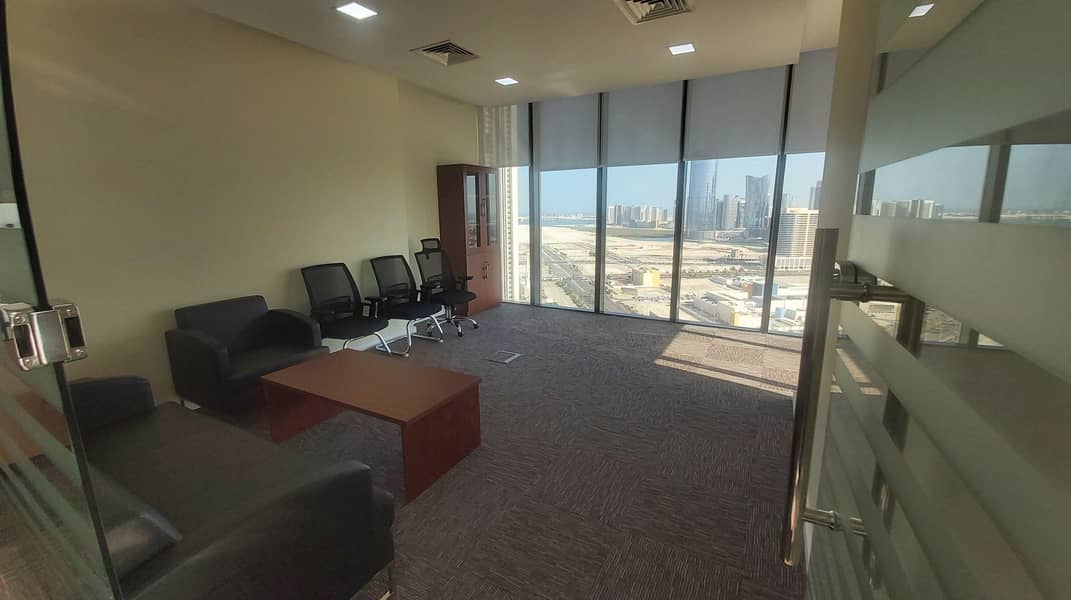 2 Fully furnished corner office ideal for downsizing