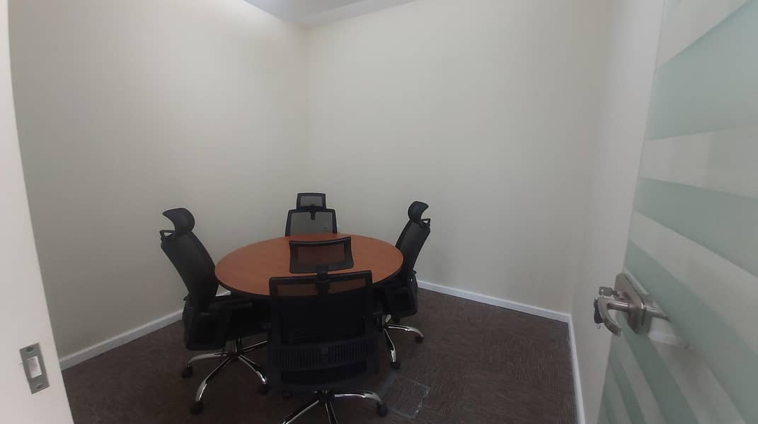 6 Fully furnished corner office ideal for downsizing