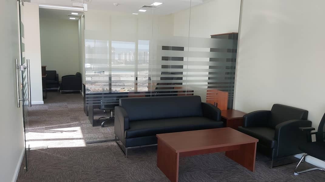 7 Fully furnished corner office ideal for downsizing
