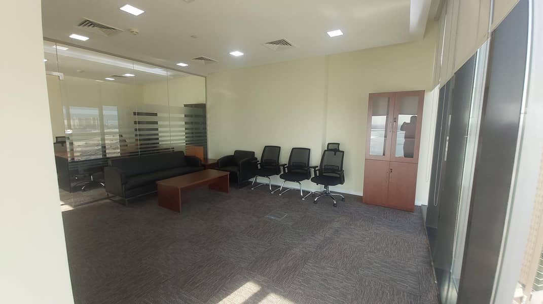 8 Fully furnished corner office ideal for downsizing