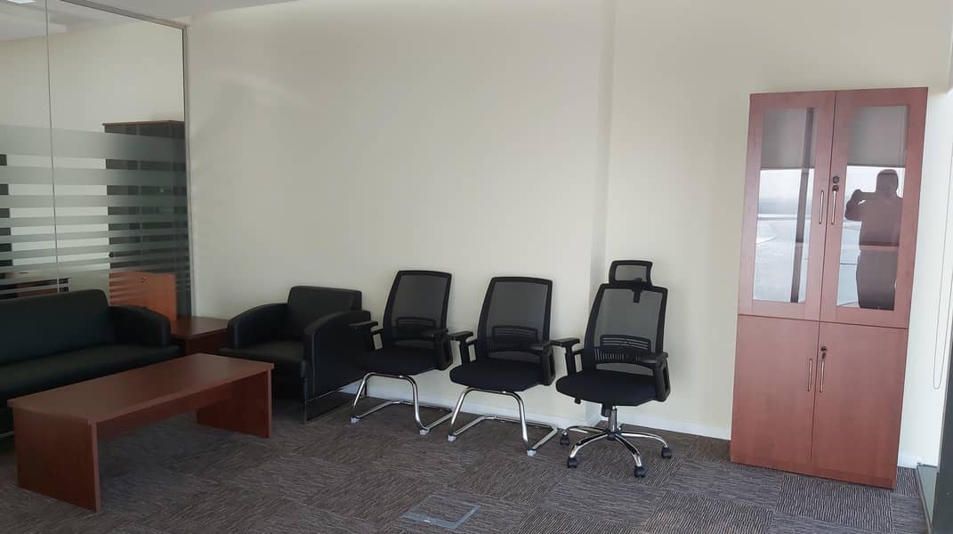 9 Fully furnished corner office ideal for downsizing