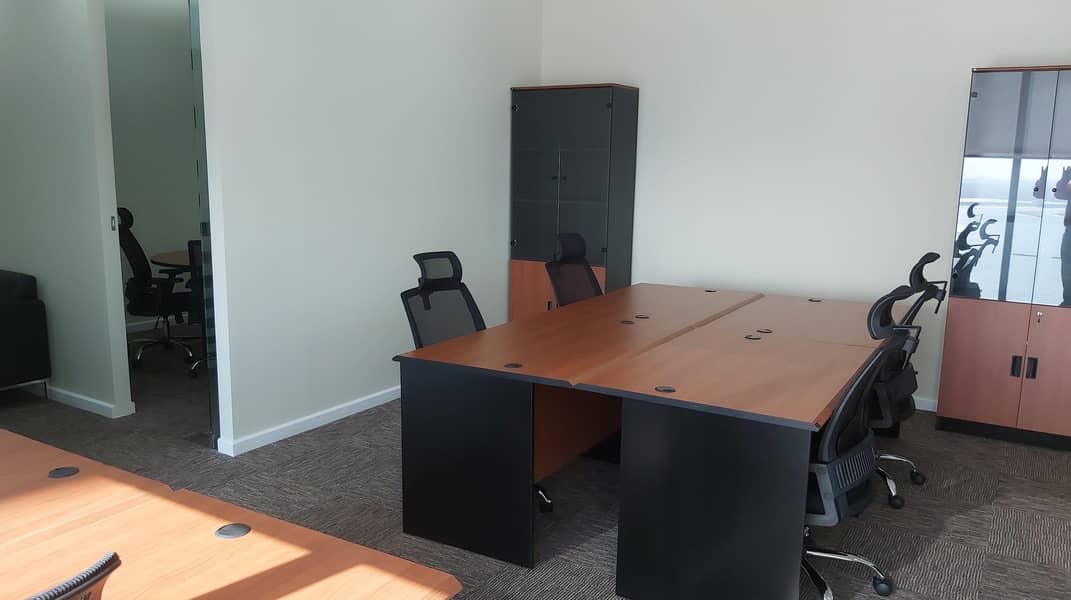 11 Fully furnished corner office ideal for downsizing
