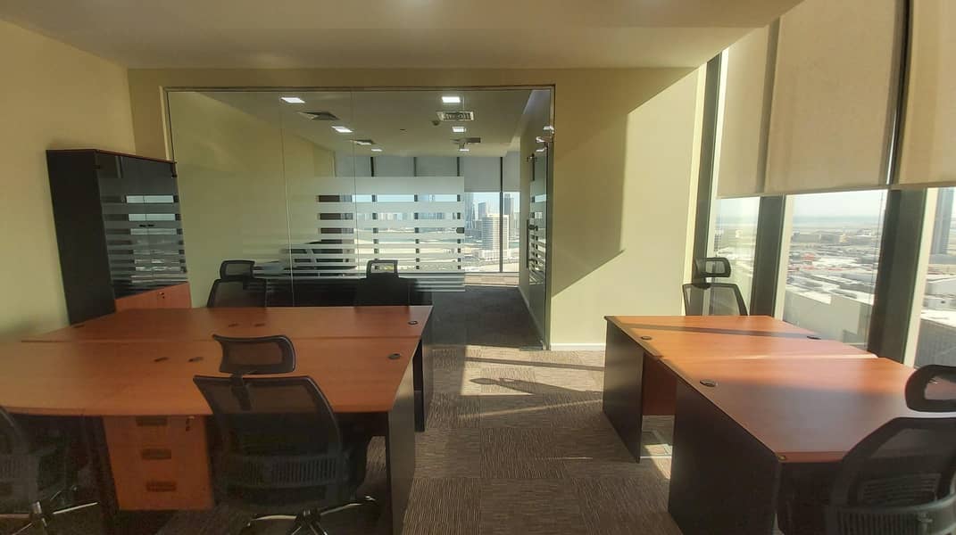 13 Fully furnished corner office ideal for downsizing