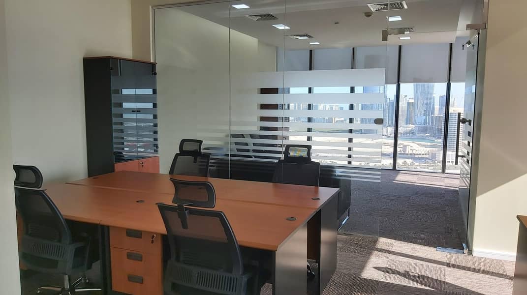 19 Fully furnished corner office ideal for downsizing