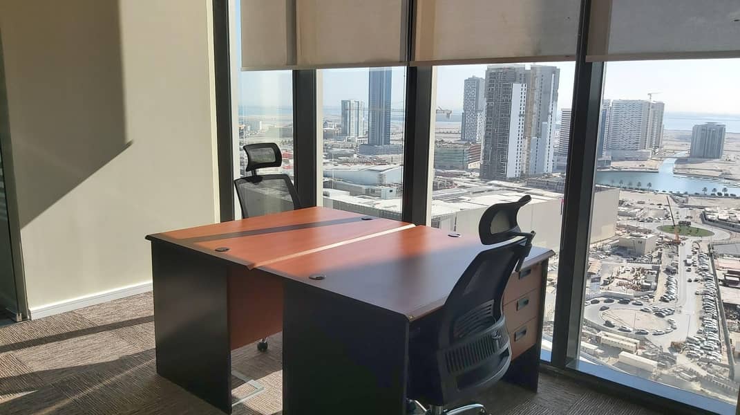 21 Fully furnished corner office ideal for downsizing