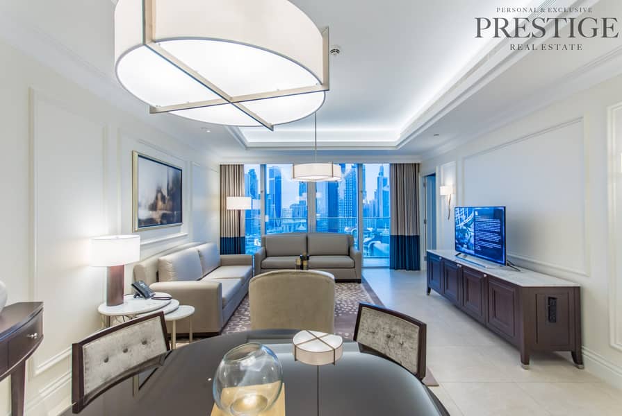 3 Address Blvd Downtown |1Bed On 24 Floor |DIFC View