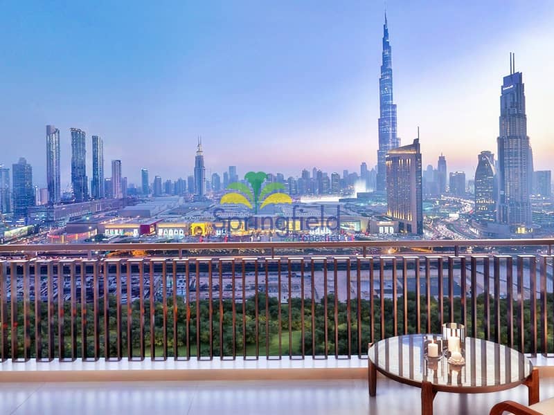Burj Khalifa View | High Floor | Connected to Dubai Mall