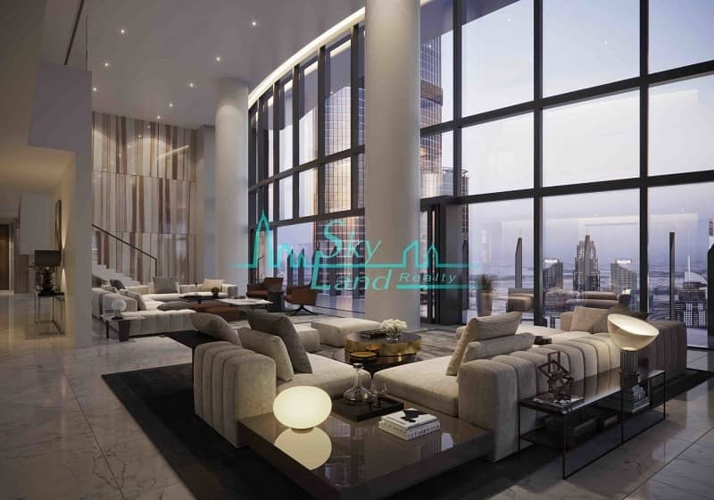 67th floor in IL Primo | 5-BR Full Floor Penthouse