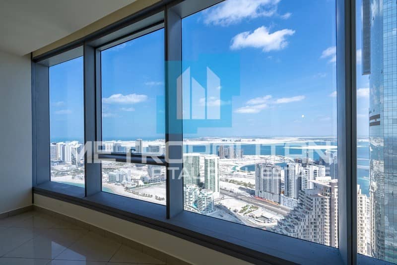 Partial Sea View| Highest Floor| Premium Finishes