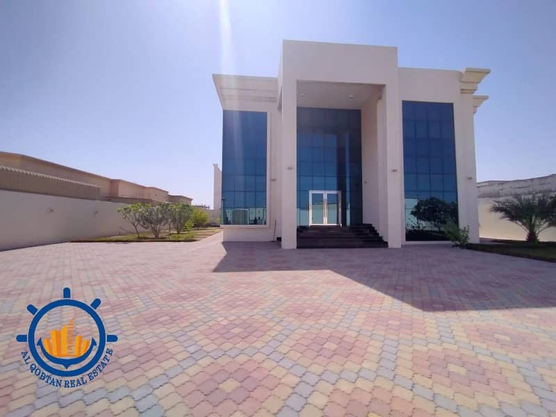 A very luxurious villa for sale in the emirate of Ajman, for citizens of the state only, with wonderful finishing