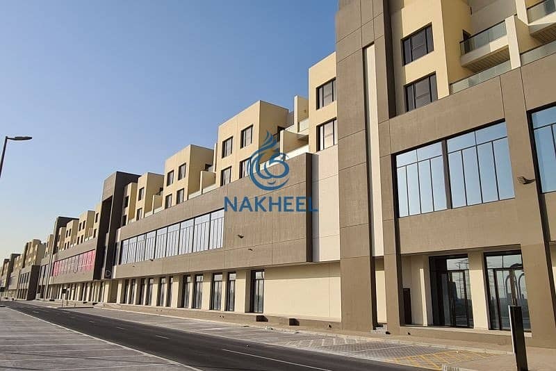 3 F & B commercial Space  direct from Nakheel - 1104 sqft