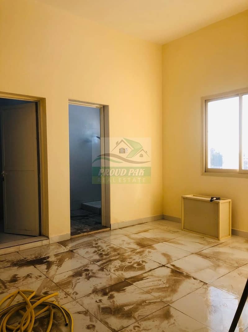 12 Monthly Big 1BHK with 2 Washrooms by Walk to LuLu at Baniyas East
