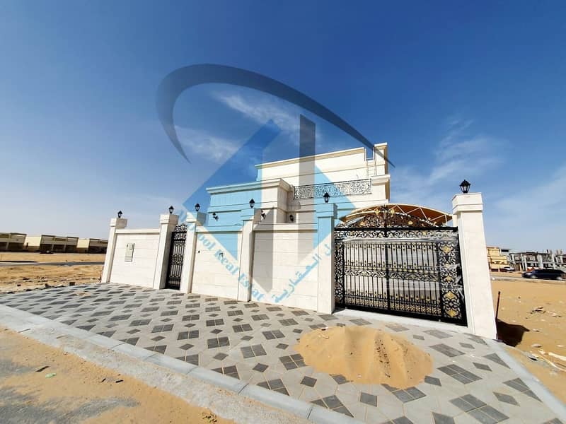 New Villa 3bhk on the main road , Free Hold For All Nationalities in very good price.