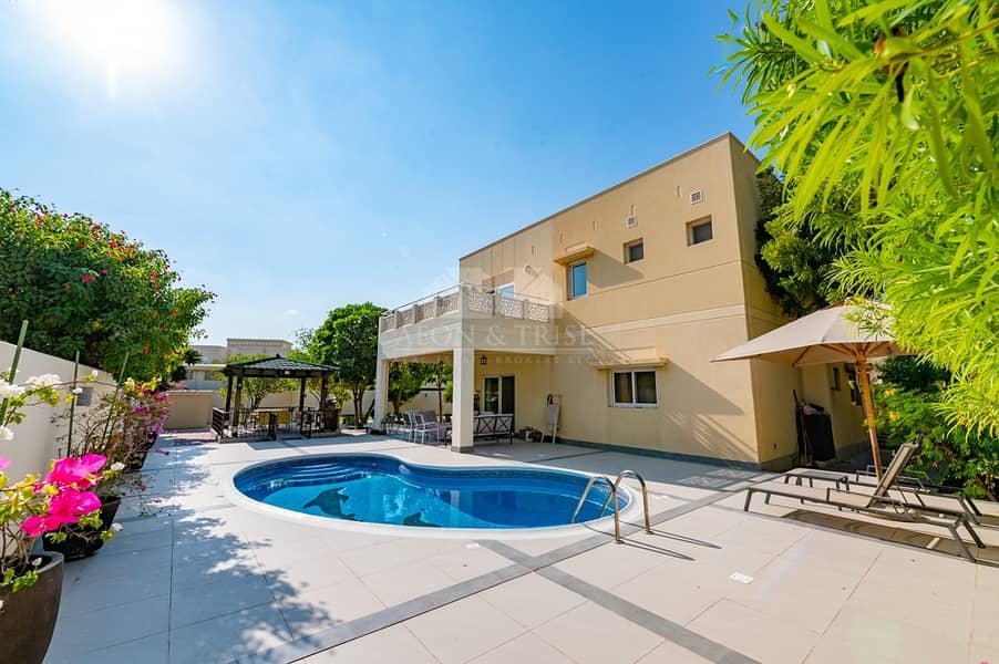 Beautiful upgraded w/pool 4BR in Meadows 9 for Rent @230K Beautiful upgraded w/pool 4BR in Meadows 9 for Rent @230K