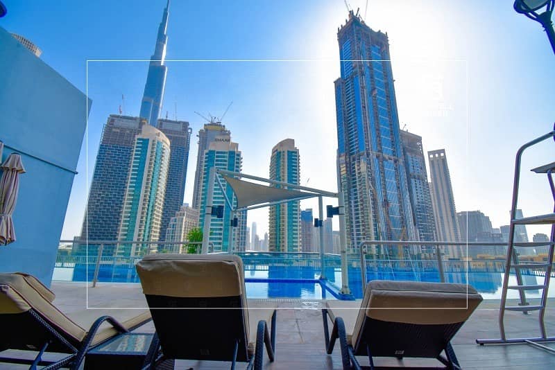 LUXURY 2BRs+Maids / Burj Khalifa View / Ready to move in