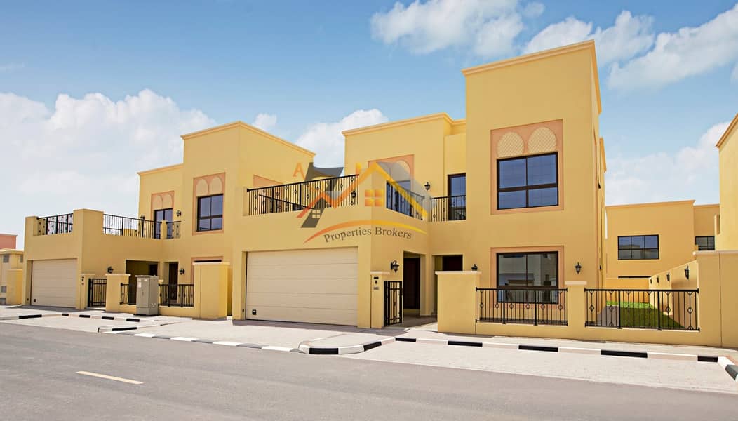 AMAZING LUXURY-READY TO MOVE 4BR VILLA CLOSE TO THE MALL IN NAD ALSHEBA WITH HUGE GARDEN-BIG PLOTS