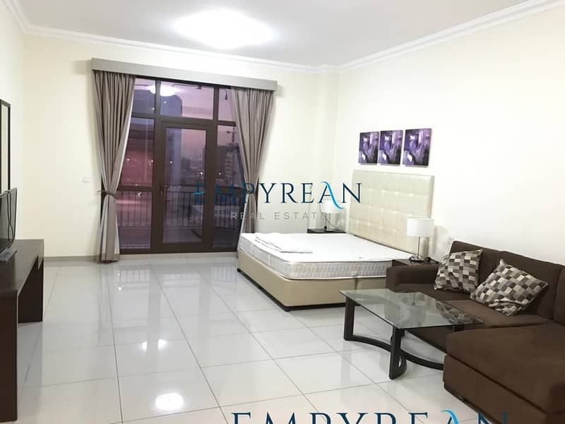 NORTH SIDE|LARGE FURNISHED STUDIO| WITH BALCONY|NEAR ARJAN CITY CENTRE