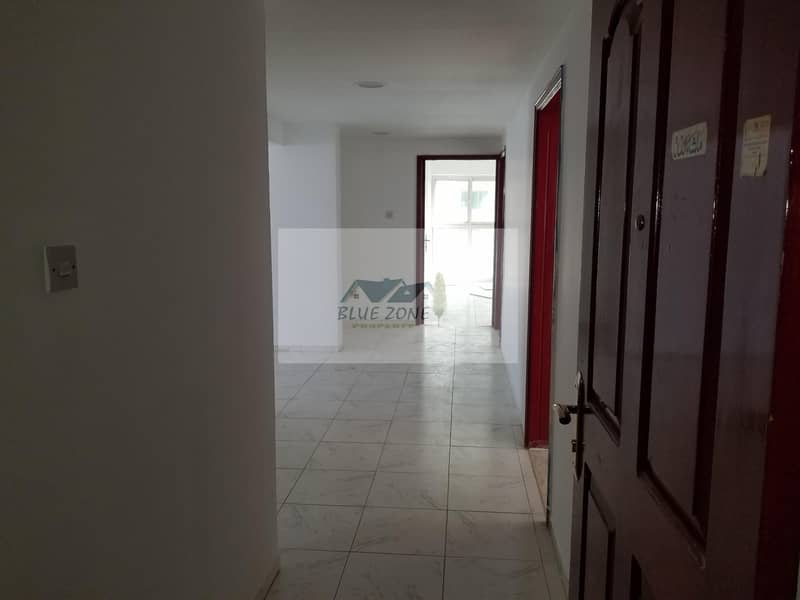 17 LAST 3BHK WITH MAID ROOM IN FRONT OF AL NAHDA METRO BALCONY FOR FAMILIES 60K