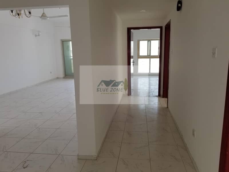 42 LAST 3BHK WITH MAID ROOM IN FRONT OF AL NAHDA METRO BALCONY FOR FAMILIES 60K