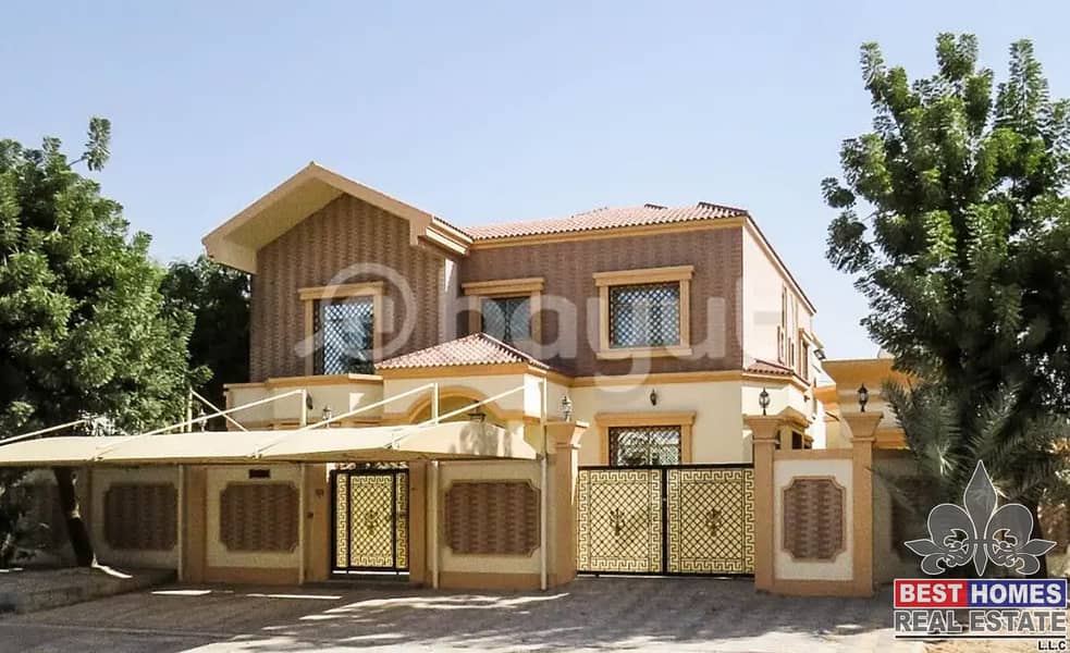 6 Bed Room Furnished Villa with 3 Maid rooms