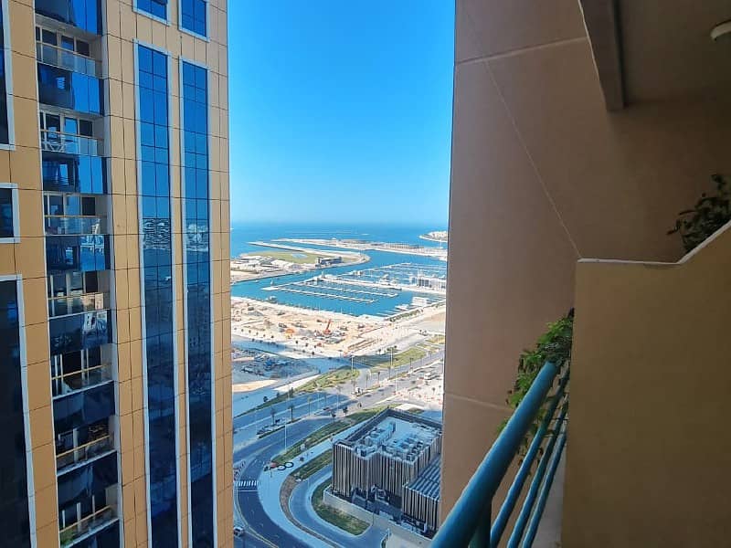 位于迪拜码头，滨海皇冠塔楼 1 卧室的公寓 50000 AED - 4893953