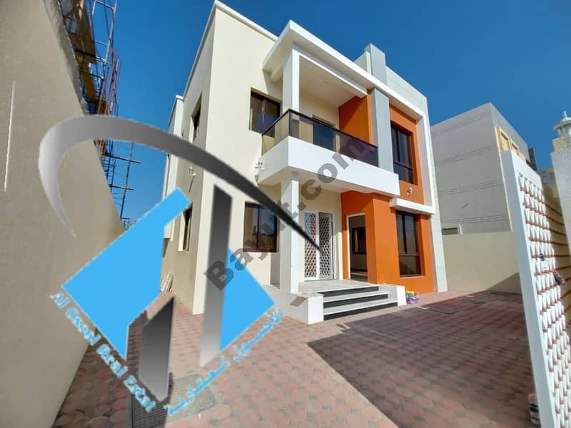 villa with a good design and finishing at the highest level of luxury on the asphalt street directly without down payment with free ownership for all