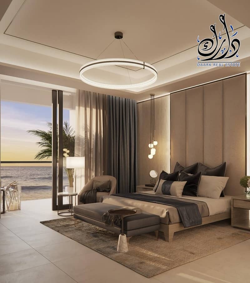 2 Own a dream villa on the most beautiful sea island in Sharjah / at a great price