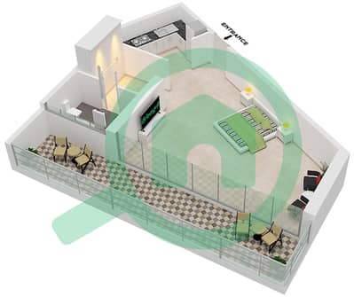 Artesia D - Studio Apartment Unit D05 Floor plan