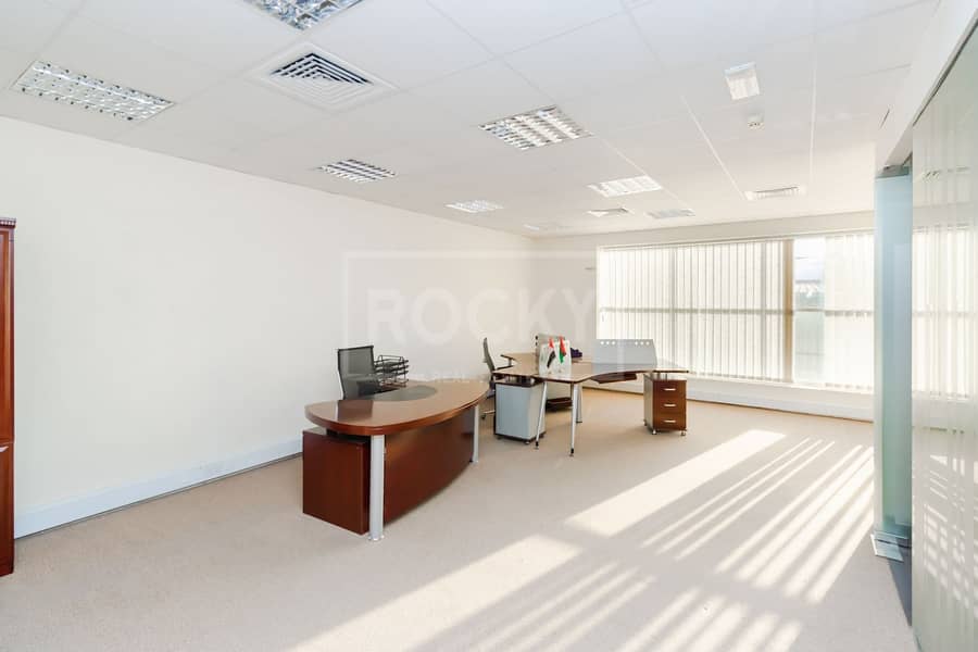 Fitted Office | Close to Metro | 30 Days Free | Al Quoz