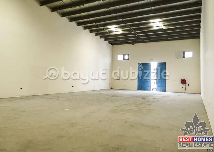 Warehouse available for rent in Saniaya, Ajman