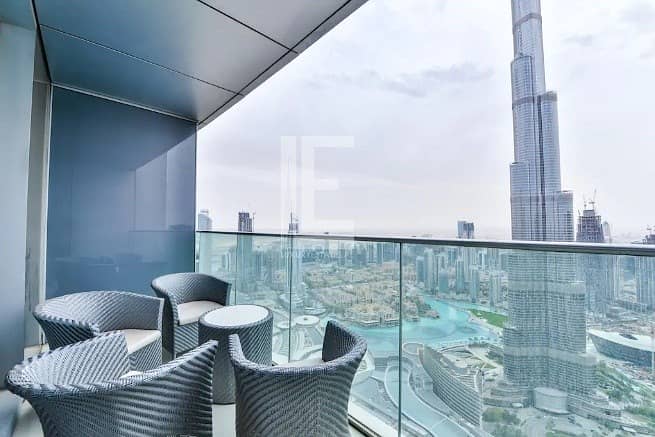 Stunning Burj Khalifa View I Furnished Unit