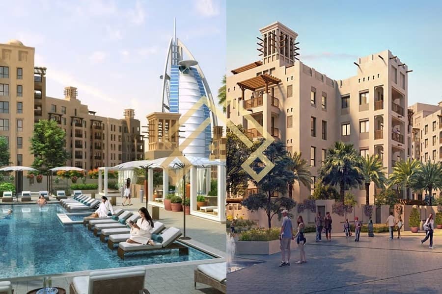 2 Burj Al Arab View First Freehold Living - 50/50 Payment Plan.