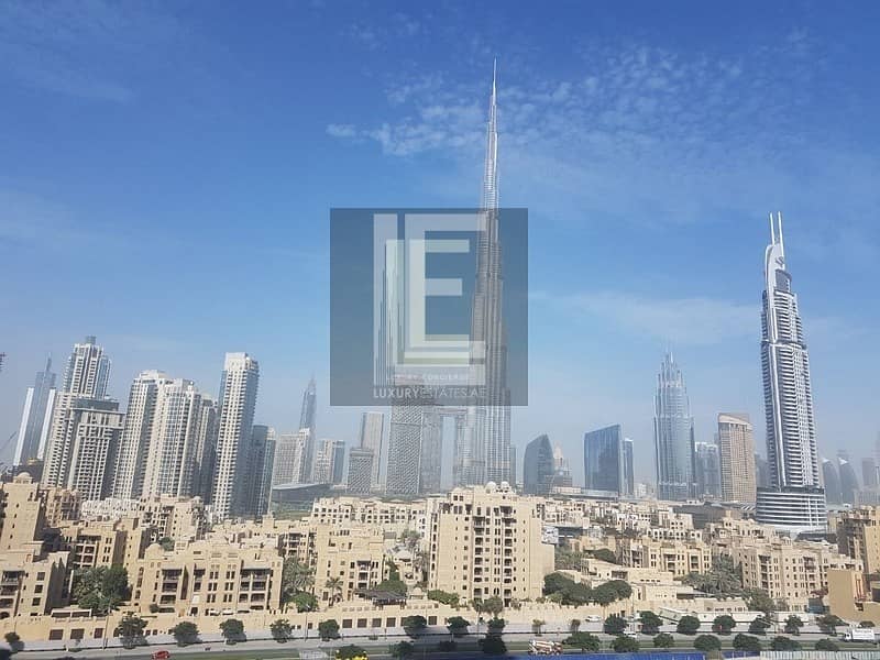 Luxuriously Furnished 2bed Apt  with Burj khalifa view